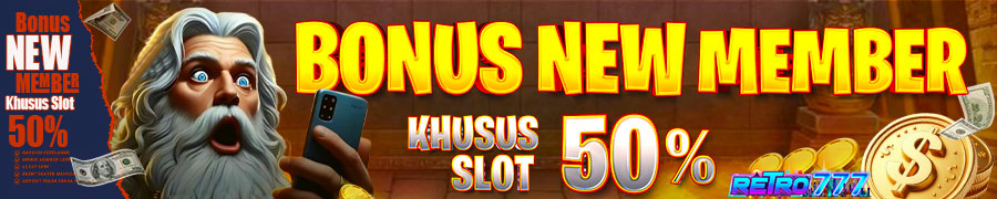 Bonus New Member 50%