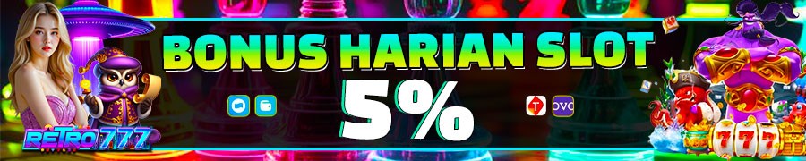 Bonus Deposit Harian Slot 5%